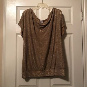 Gold blouse